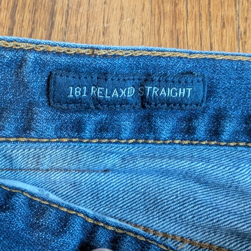 Lucky Brand | Men's 181 Relaxed Straight Jeans | 42x32 - Picture 3 of 4